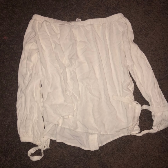 Nordstrom BP off the shoulder top - Picture 3 of 4